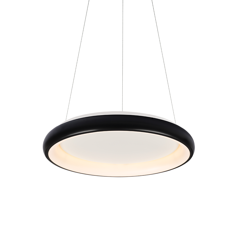 PENDANT LUMINAIRE LED 48W DIMMER 3000K 4610LM BLACK METAL D61XH120CM DIANA BR71LEDP61BKD