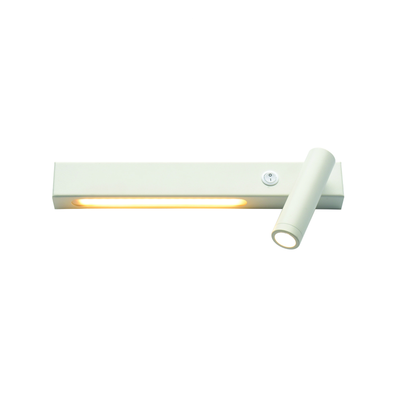 WALL LAMP LED 12W 3200K 980LM WHITE METAL 28Χ11Χ8CM SF2110LEDWH