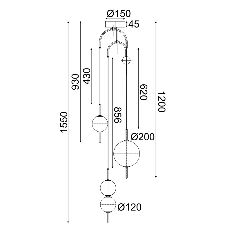PENDANT LUMINAIRE LED 19W 3000K 1950LM AMELIA BLACK METALIC+WHITE GLASS D37XH150CM TNK323LED19P PENDANT LUMINAIRE LED 19W 3000K 1950LM AMELIA BLACK METALIC+WHITE GLASS D37XH150CM TNK323LED19P