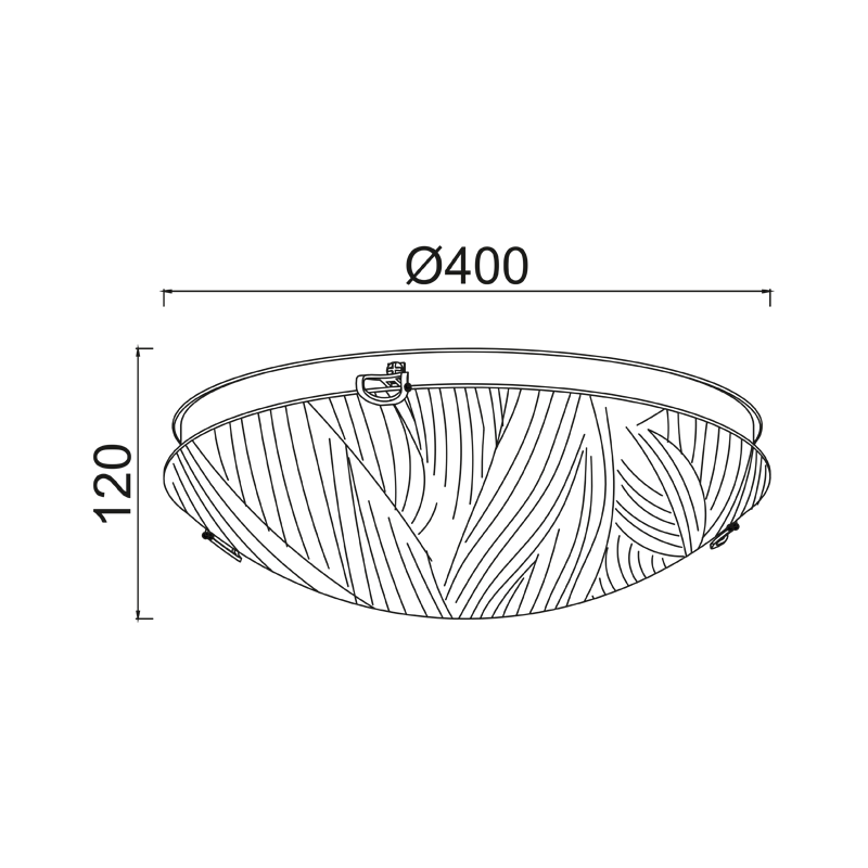 WALL MOUNTED/CEILING 3XE27 CRYSTAL GLASS+METAL Φ40ΧΗ12CM FORCE DL08140 WALL MOUNTED/CEILING 3XE27 CRYSTAL GLASS+METAL Φ40ΧΗ12CM FORCE DL08140