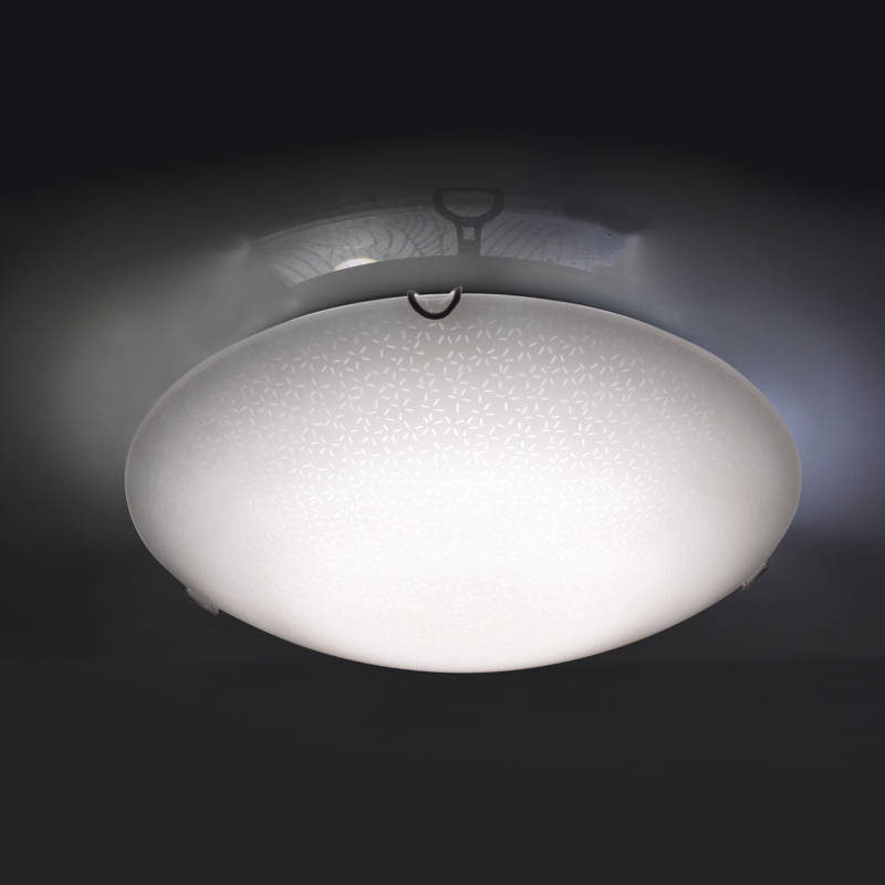 WALL MOUNTED/CEILING 2XE27 WHITE GLASS MOTIVE+METAL Φ30ΧΗ10CM SCILLA DL0830 WALL MOUNTED/CEILING 2XE27 WHITE GLASS MOTIVE+METAL Φ30ΧΗ10CM SCILLA DL0830