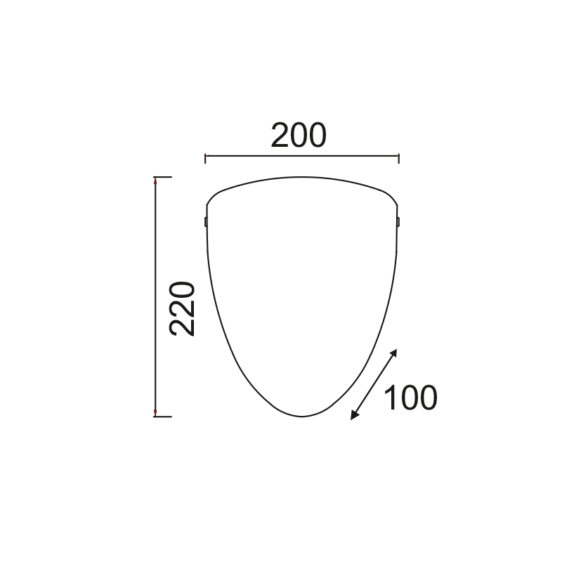 WALL LAMP 1XE27 11X21XH20cm TURTLE DL477C