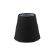 SHADE BLACK LINEN WITH BASE FOR E14 DL007SHE14