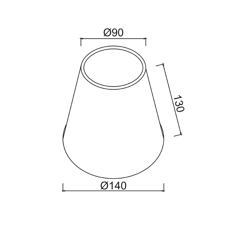 SHADE WHITE WITH ZIRCON PIPING AND BASE FOR E14 DL761SHE14 SHADE WHITE WITH ZIRCON PIPING AND BASE FOR E14 DL761SHE14