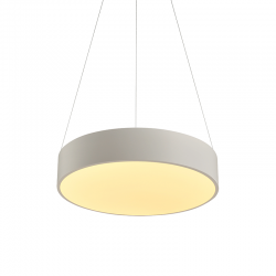 PENDANT LUMINAIRE LED 50W 4000LM 3000K WHITE METAL D50XH135CM OPTIMUS V29LEDP50WH PENDANT LUMINAIRE LED 50W 4000LM 3000K WHITE METAL D50XH135CM OPTIMUS V29LEDP50WH