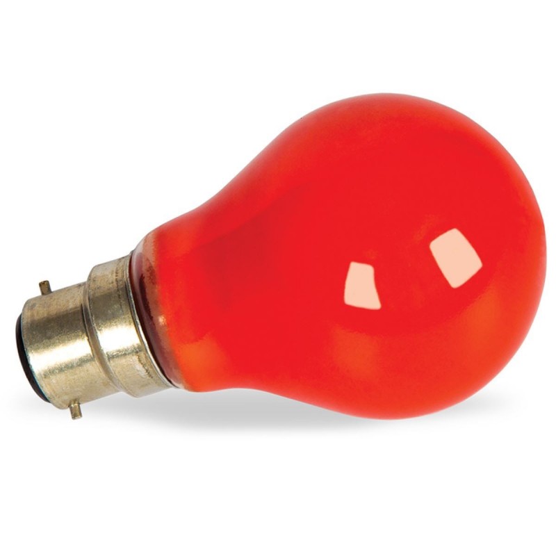 КРУШКА LED B22 25W ЧЕРВЕНА СВЕТЛИНА