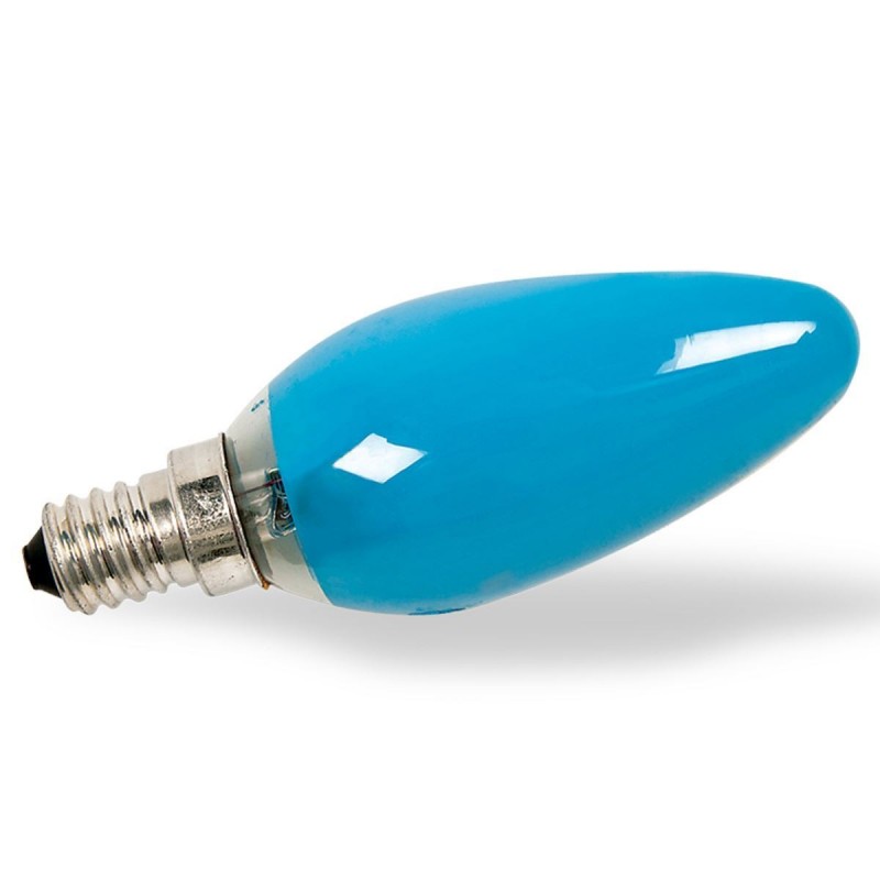 ДЕКОРАТИВНА LED КРУШКА E14 25W СИНЯ