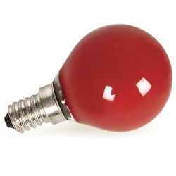 LED КРУШКА E14 25W СВЕТЛОЧЕРВЕНА