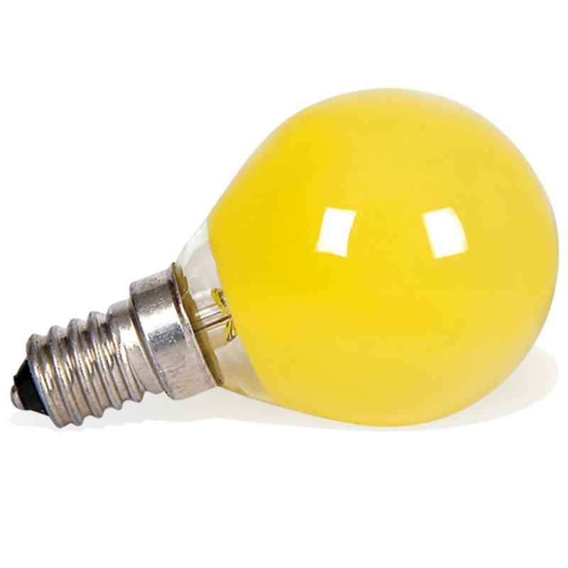 ДЕКОРАТИВНА LED КРУШКА E14 25W ЖЪЛТА