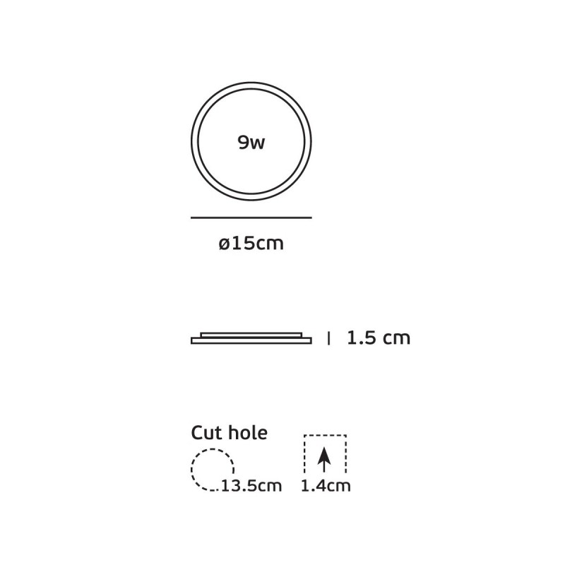 LED ПАНЕЛ VK 64173-050123 12W КРЪГЪЛ LED ПАНЕЛ VK 64173-050123 12W КРЪГЪЛ