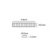 LED ПАНЕЛ VK 60X60 40W 4000K БЯЛ LED ПАНЕЛ VK 60X60 40W 4000K БЯЛ