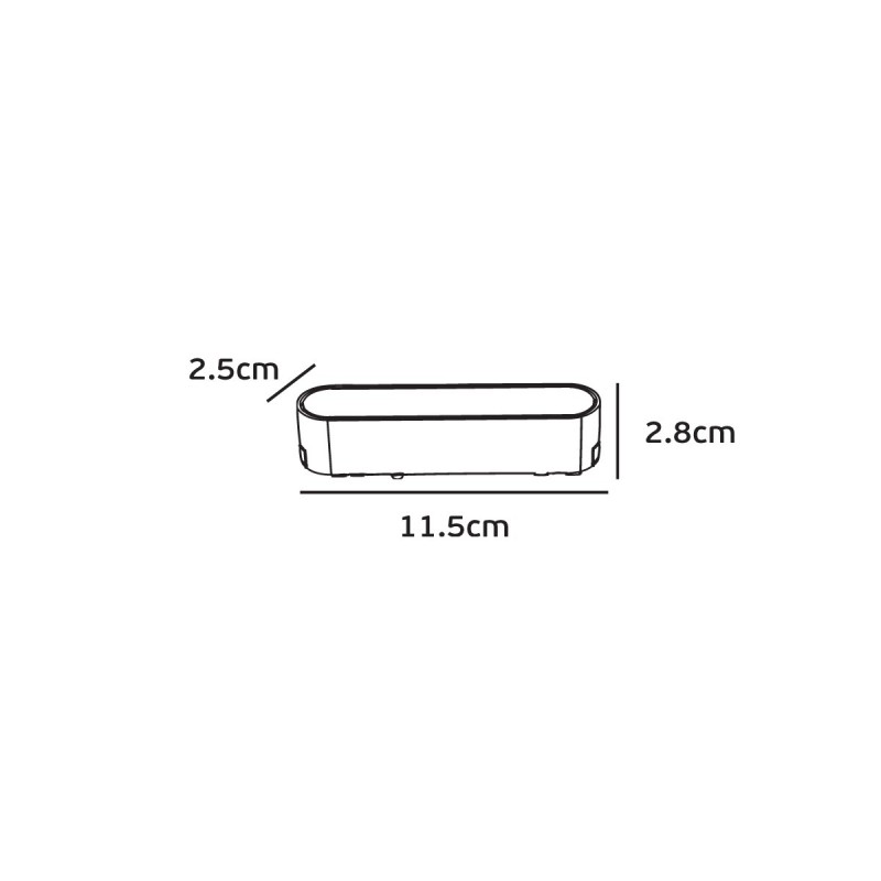ВГРАДЕН LED ПРОЖЕКТОР VK/04460/B/DW/6