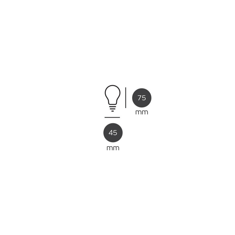 LED КРУШКА VK ST64 4W E27 2200K ДИМИРАЩА