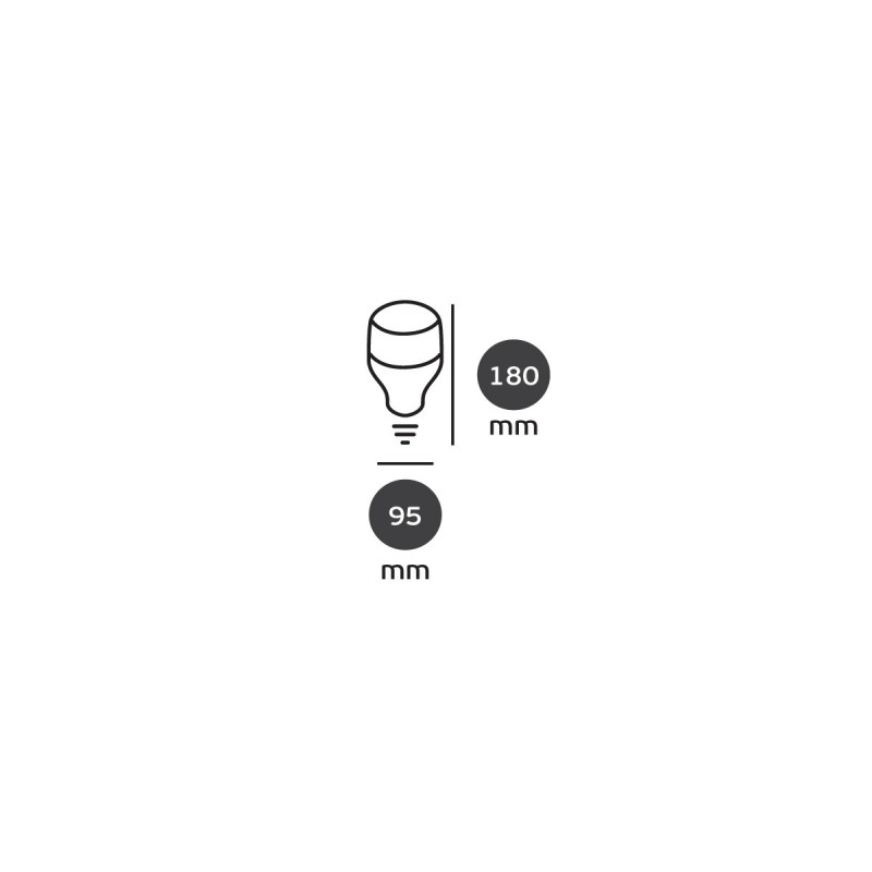 КРУШКА LED 9W G30 P45 230V E14