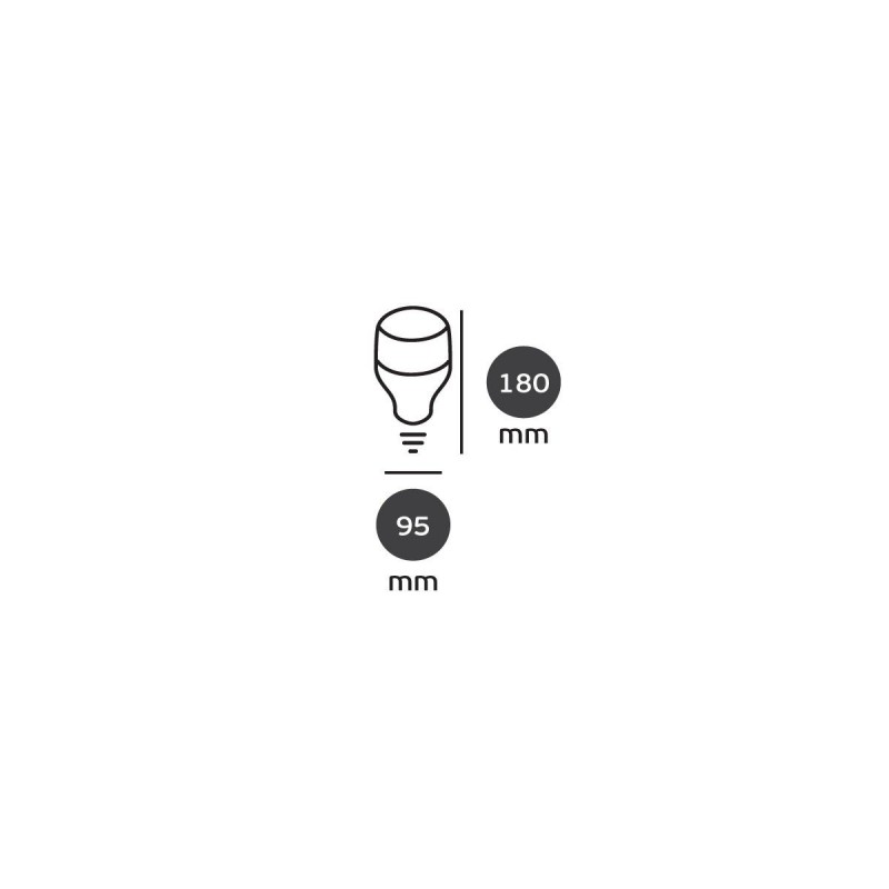 КРУШКА LED 9W G30 P45 230V E14