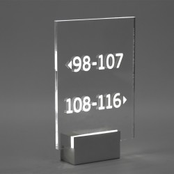 LED ЛУНА 6W 3000K БЯЛА