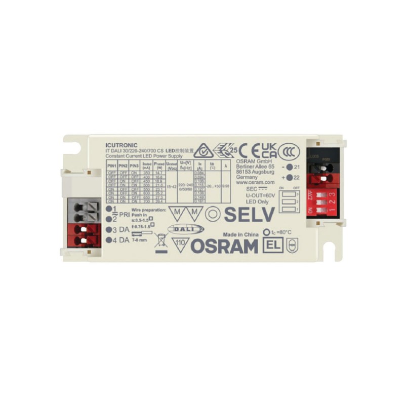 ЗАХРАНВАНЕ ЗА LED ДРАЙВЕРИ DALI 30W ЗАХРАНВАНЕ ЗА LED ДРАЙВЕРИ DALI 30W