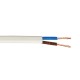 КАБЕЛ ЗА УДЪЛЖИТЕЛ H03VVH2-F 3X0.75 БЯЛ 50М КАБЕЛ ЗА УДЪЛЖИТЕЛ H03VVH2-F 3X0.75 БЯЛ 50М