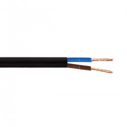 КАБЕЛ VK H03VVH2-F 2X0.75 БЯЛ 100М КАБЕЛ VK H03VVH2-F 2X0.75 БЯЛ 100М