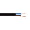 КАБЕЛ VK H03VVH2-F 2X0.75 БЯЛ 100М