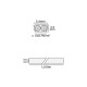 УДЪЛЖИТЕЛ 3X0.75MM² 10M ЧЕРЕН