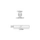 КАБЕЛ ГЪВКАВ H03VV-F 2X50 44143-004611 КАБЕЛ ГЪВКАВ H03VV-F 2X50 44143-004611