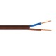 КАБЕЛ ГЪВКАВ H03VV-F 2X0.75 BR