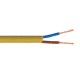 КАБЕЛ ШНУР H03VV-F 2X0.75MM² ЗЛАТИСТ КАБЕЛ ШНУР H03VV-F 2X0.75MM² ЗЛАТИСТ