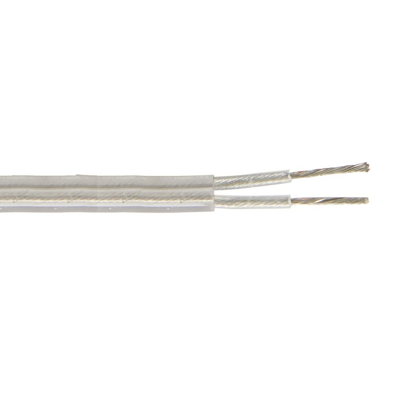 КАБЕЛ ЗА УДЪЛЖИТЕЛ H03VV-F 2X0.75 КАБЕЛ ЗА УДЪЛЖИТЕЛ H03VV-F 2X0.75