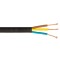 КАБЕЛ ГЪВКАВ H03VV-F 3X0.75 БЯЛ 105М