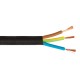 КАБЕЛ ГЪВКАВ H03VV-F 3X1.0 БЯЛ