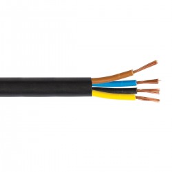 КАБЕЛ H03VV-F 4X0.75MM² ЧЕРЕН 105М