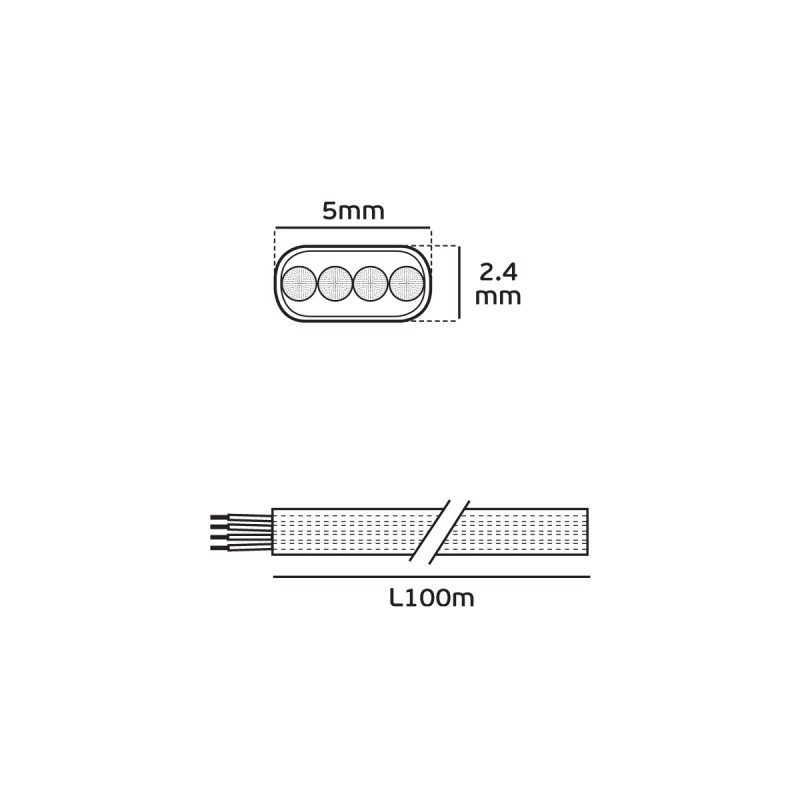 ВГРАДЕН LED ПРОЖЕКТОР FLAT 4C БЯЛ ВГРАДЕН LED ПРОЖЕКТОР FLAT 4C БЯЛ