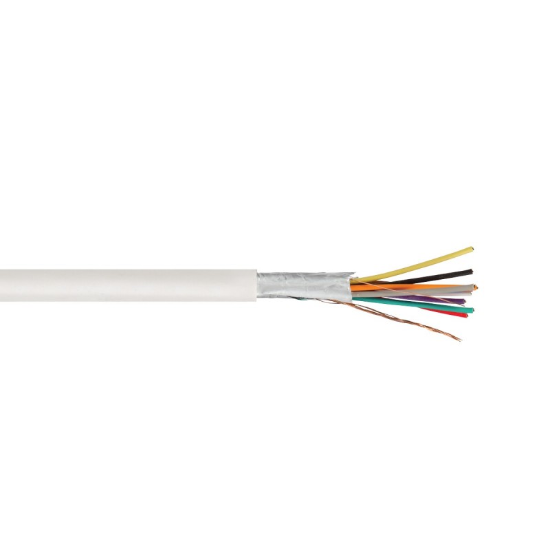 КОМПЛЕКТ КАБЕЛ VK AL 8X0.22 БЯЛ