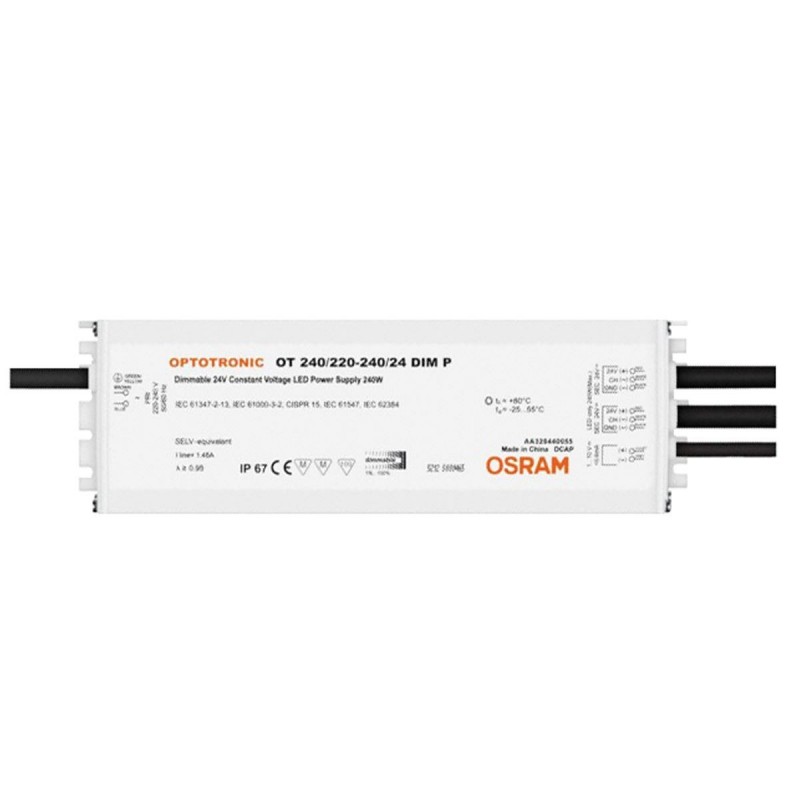 ЗАХРАНВАНЕ OSRAM OT 240W 220-240V 24V DIM ЗАХРАНВАНЕ OSRAM OT 240W 220-240V 24V DIM