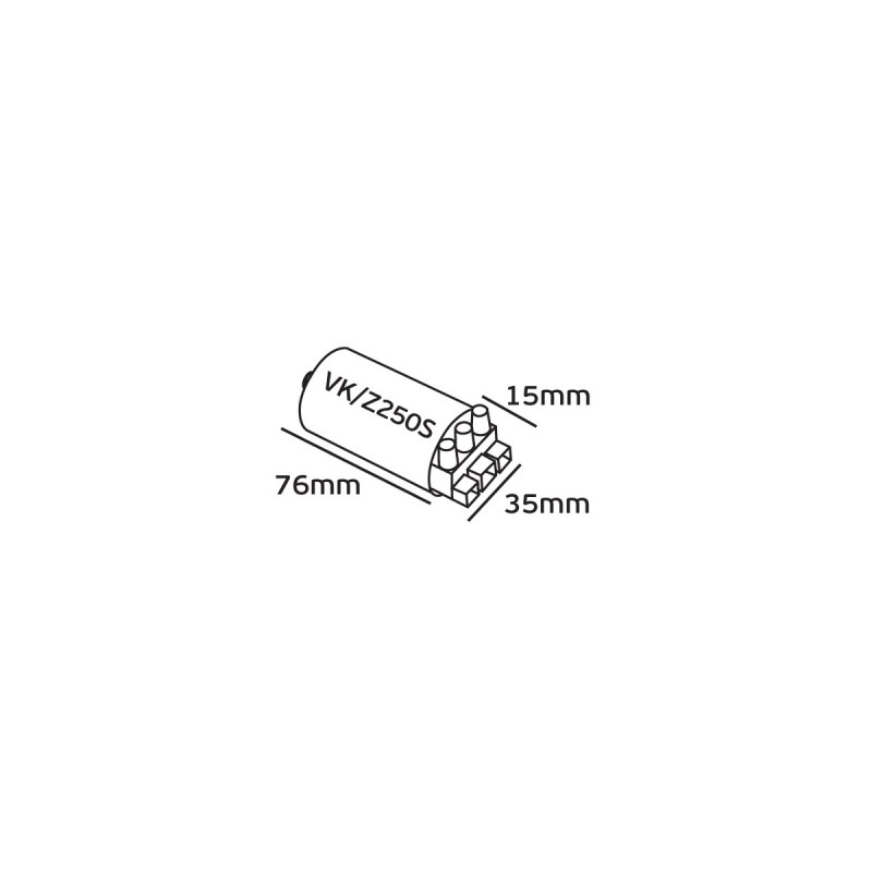 ЗАХРАНВАНЕ ЗА LED ЛЕНТИ VK/Z250S ЗАХРАНВАНЕ ЗА LED ЛЕНТИ VK/Z250S