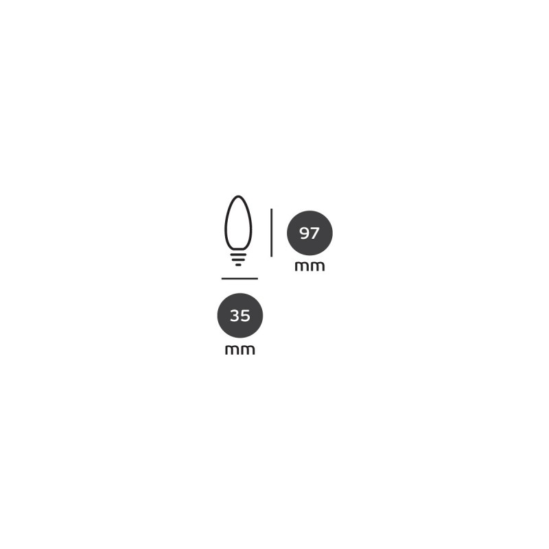 COREPRO CANDLE LED СВЕЩ 4.3W E14 827 COREPRO CANDLE LED СВЕЩ 4.3W E14 827