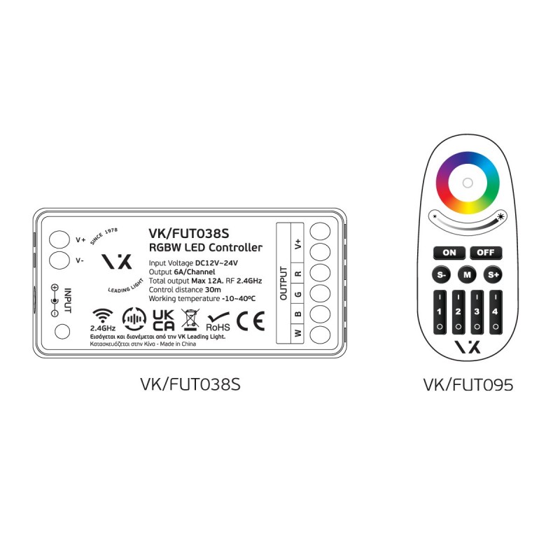 LED ЛЕНТА RGBW 5050 60 LED/M 12V
