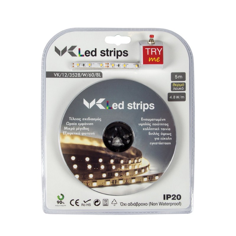 LED ЛЕНТА VK/12/3528/W/60/BL LED ЛЕНТА VK/12/3528/W/60/BL
