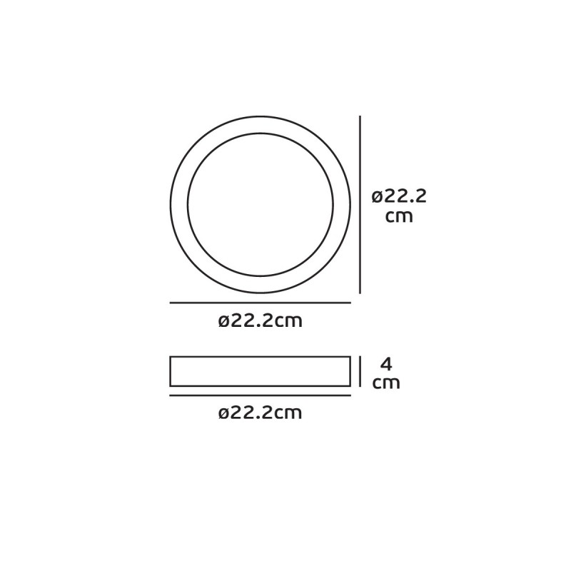 ПАНЕЛ LED 12W КРЪГЪЛ БЯЛ ПАНЕЛ LED 12W КРЪГЪЛ БЯЛ