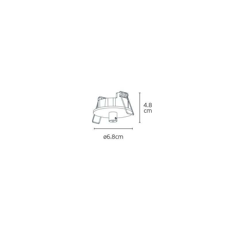 КОМПЛЕКТ ВГРАДЕНИ LED ПРОЖЕКТОРИ VK LED CON 71164