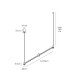 LED ПАНЕЛ VK/02300/PE/D/GD-B/W