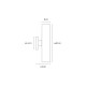 LED ПАНЕЛ VK-03349 40W 4000K 3600LM