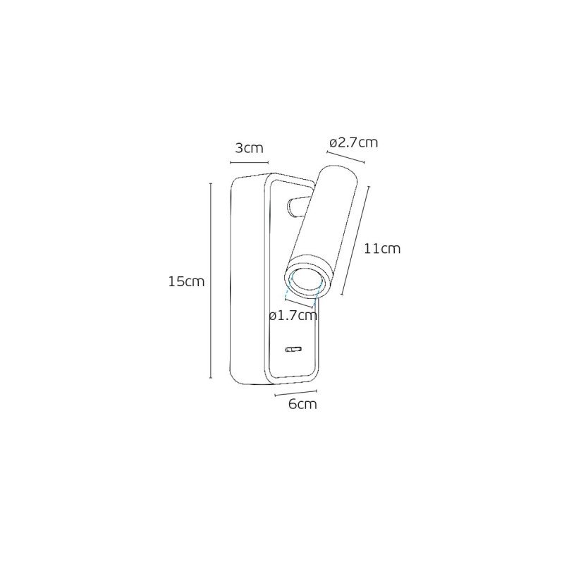 LED ЛУНА VK 64171-309115 9W 3000K