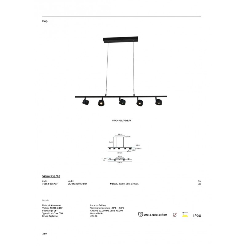 LED ПАНЕЛ VK 71164-005727 18W БЯЛ LED ПАНЕЛ VK 71164-005727 18W БЯЛ