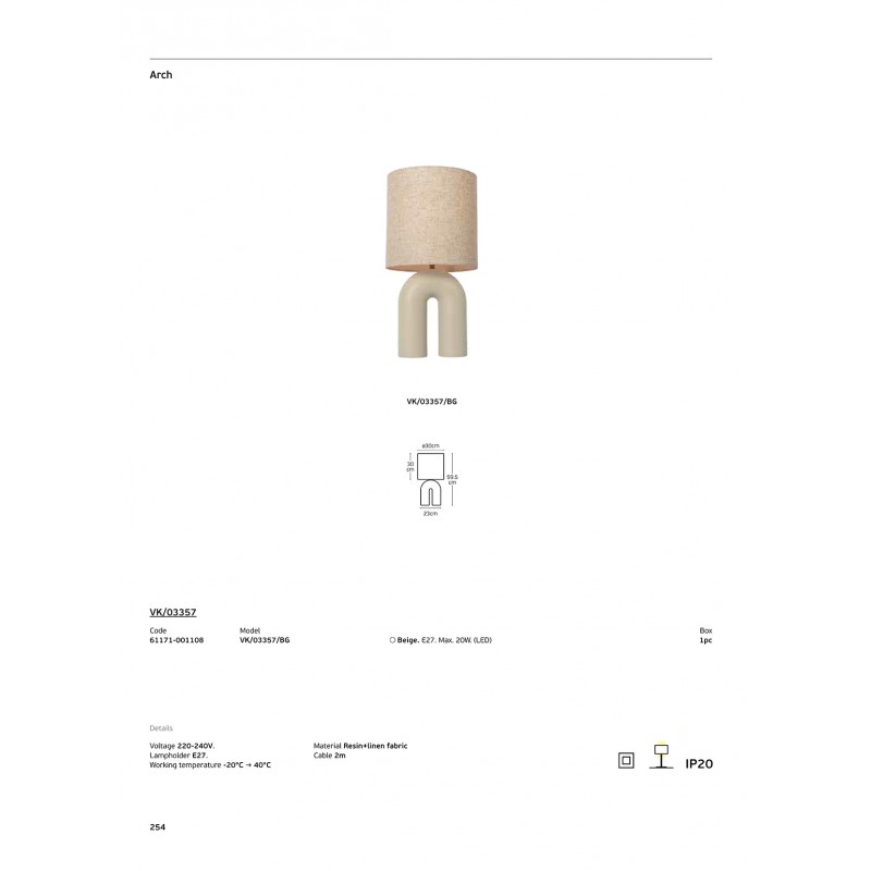 LED ЛЕНТА VK 12V 5M 60LED/M 6W IP20