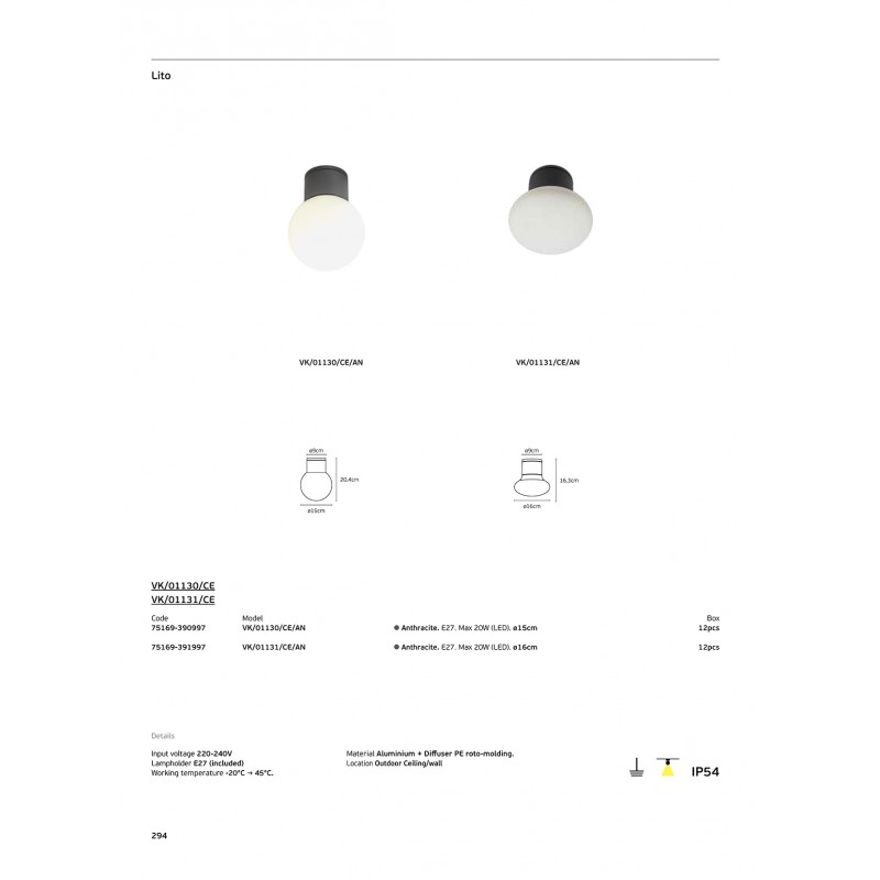 LED ПАНЕЛ VK/01130/CE 18W 4000K