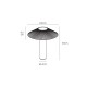 LED ЛУНА VK/02281/B/W/30 75169-011776 LED ЛУНА VK/02281/B/W/30 75169-011776
