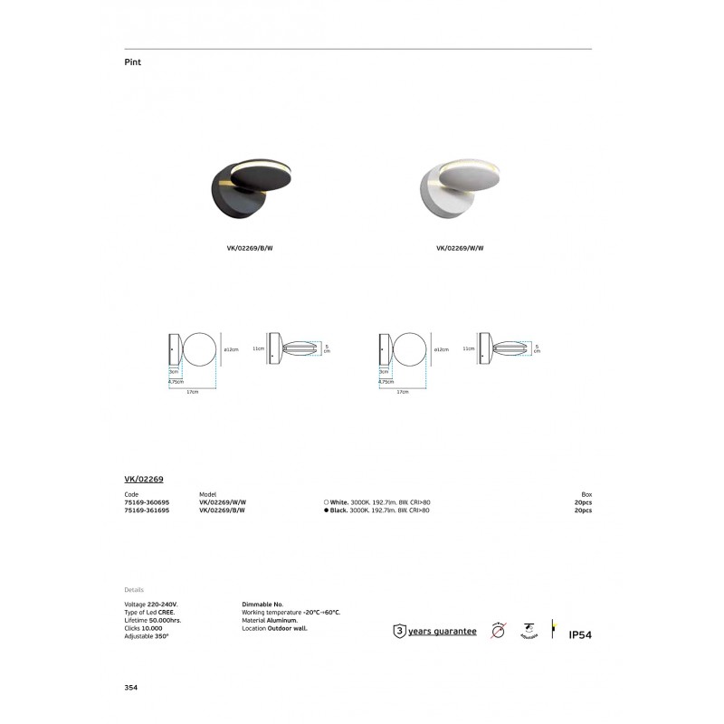 LED ПАНЕЛ VK 75169-360695 36W 4000K 3600LM LED ПАНЕЛ VK 75169-360695 36W 4000K 3600LM