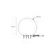 LED ЛУНА VK/01128 45MM 3W LED ЛУНА VK/01128 45MM 3W